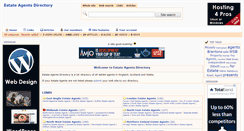 Desktop Screenshot of estateagentsukdirectory.co.uk