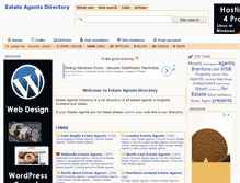 Tablet Screenshot of estateagentsukdirectory.co.uk